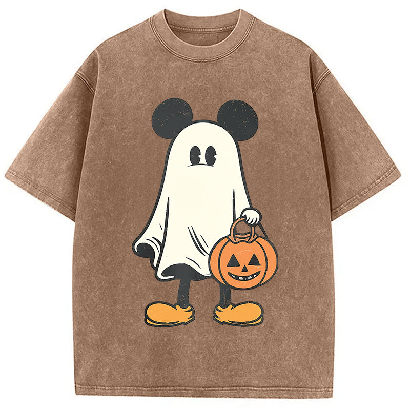 bbb Halloween Mickey Washed T-Shirt
