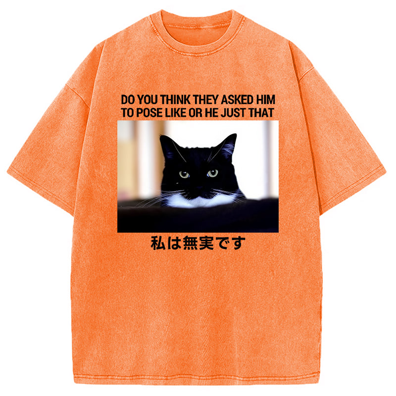 bbb Do You Think Washed T-Shirt