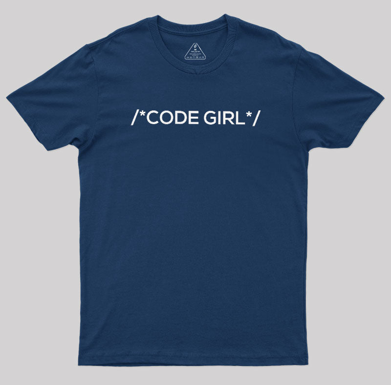 Coder Girl Programmer  T-Shirt