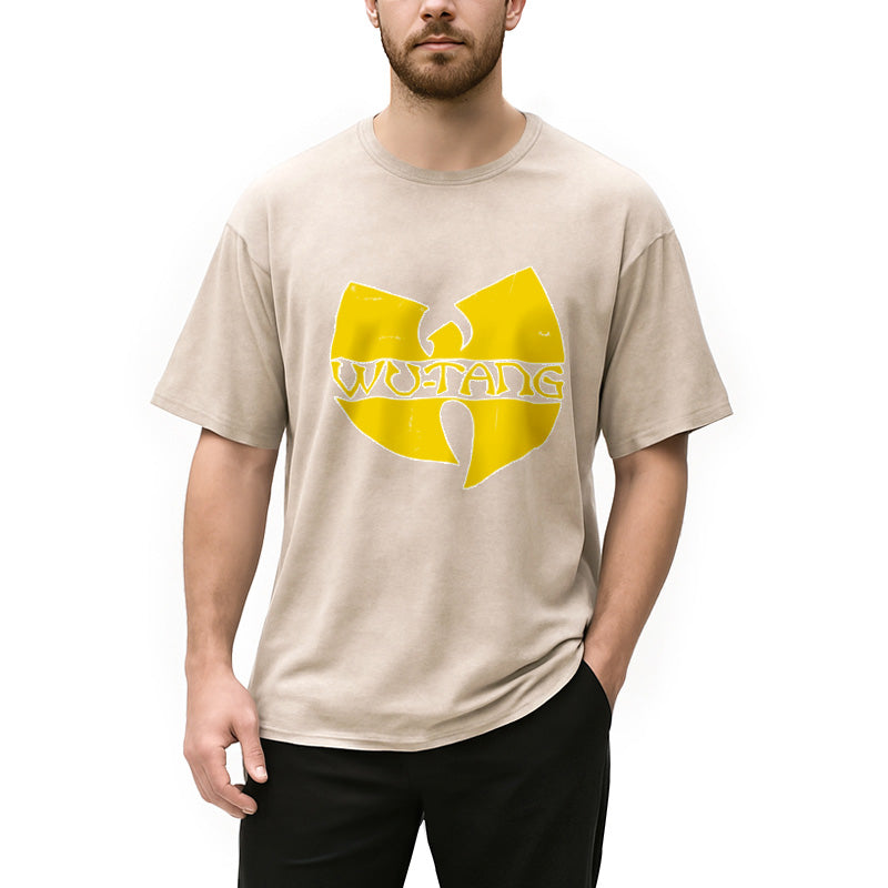 bbb FEA Men's Wu Tang Clan Washed T-Shirt