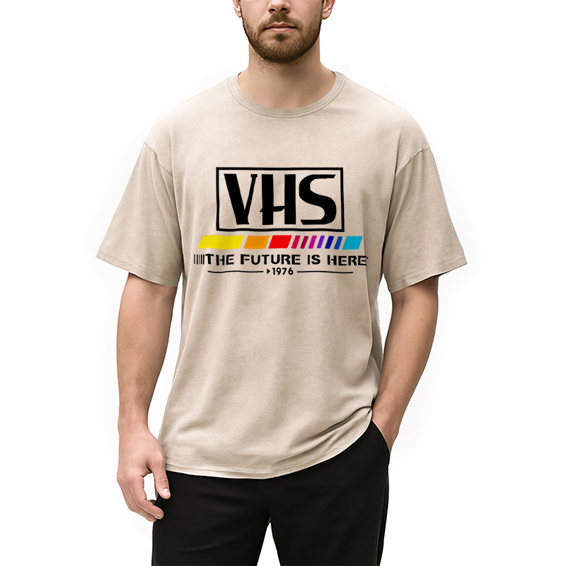 bbb VHS 1976 Vintage Washed T-Shirt