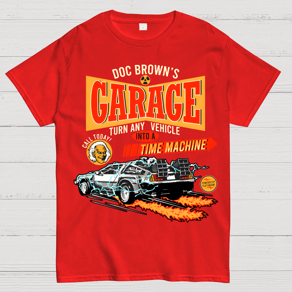 Doc Brown's Garage  T-Shirt