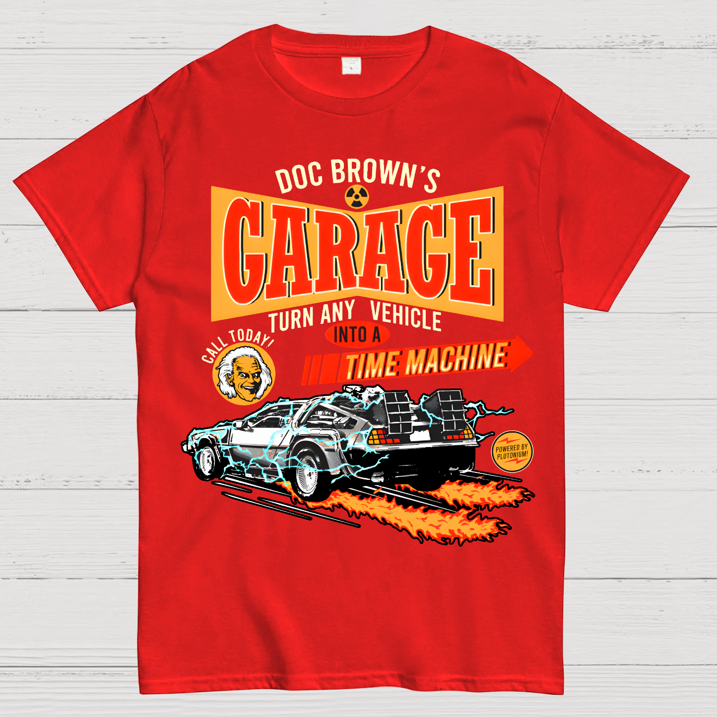 Doc Brown's Garage  T-Shirt