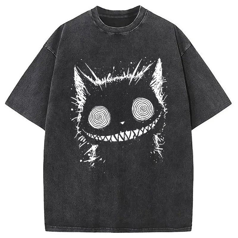bbb Creepy Cheshire Cat Washed T-Shirt