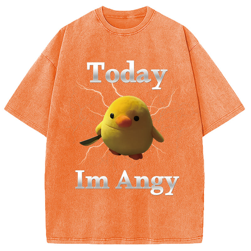 bbb Today I'm Angry Washed T-Shirt