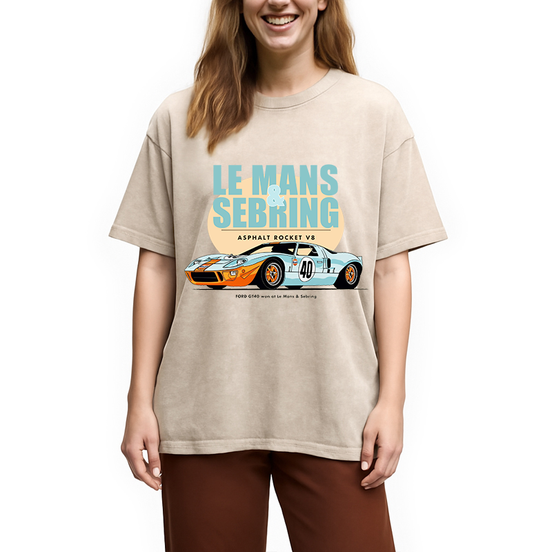 bbb Won At Le Mans & Sebring Washed T-Shirt