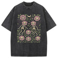 bbb Skeleton Fairy Grunge Washed T-Shirt