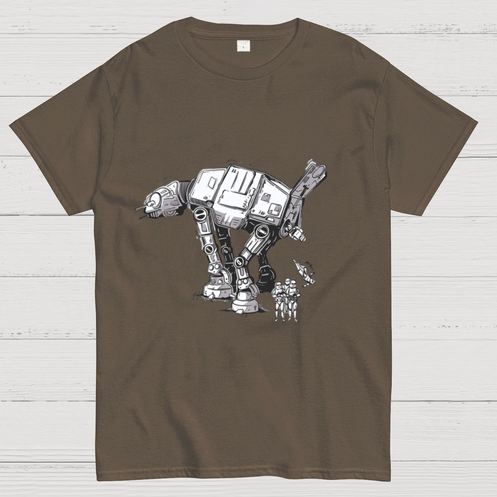 Imperial Walker Planet Battles  T-Shirt