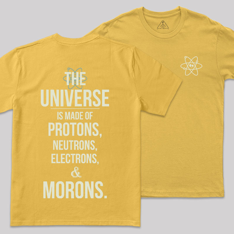 Atomic Humor Front and Back Printed T-Shirt