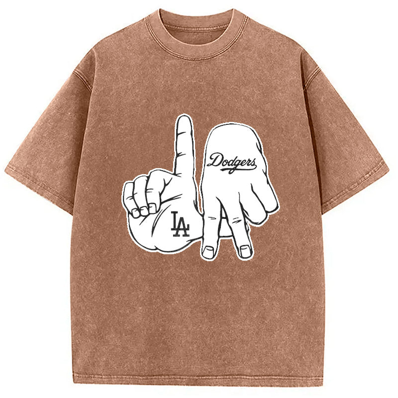bbb Dodgers LA Vintage Washed T-Shirt