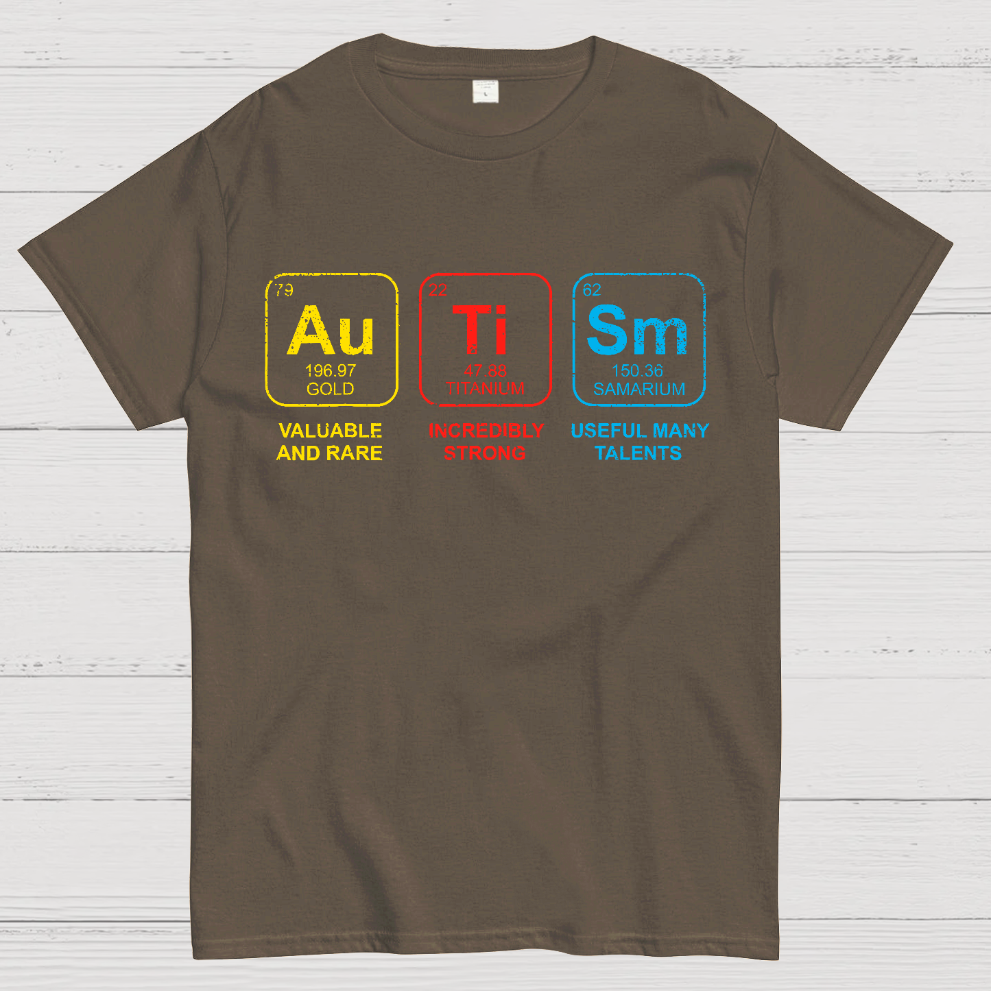 Autism Periodic Table  T-Shirt