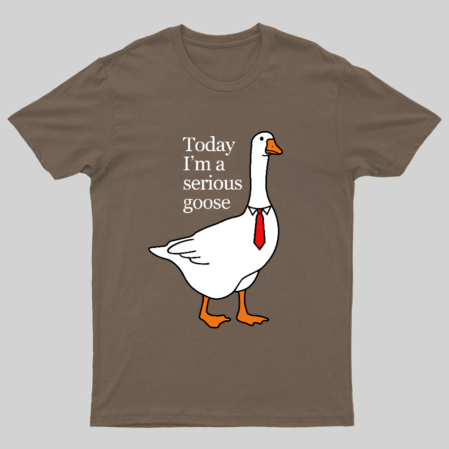 Today I'm A Serious Goose y T-Shirt