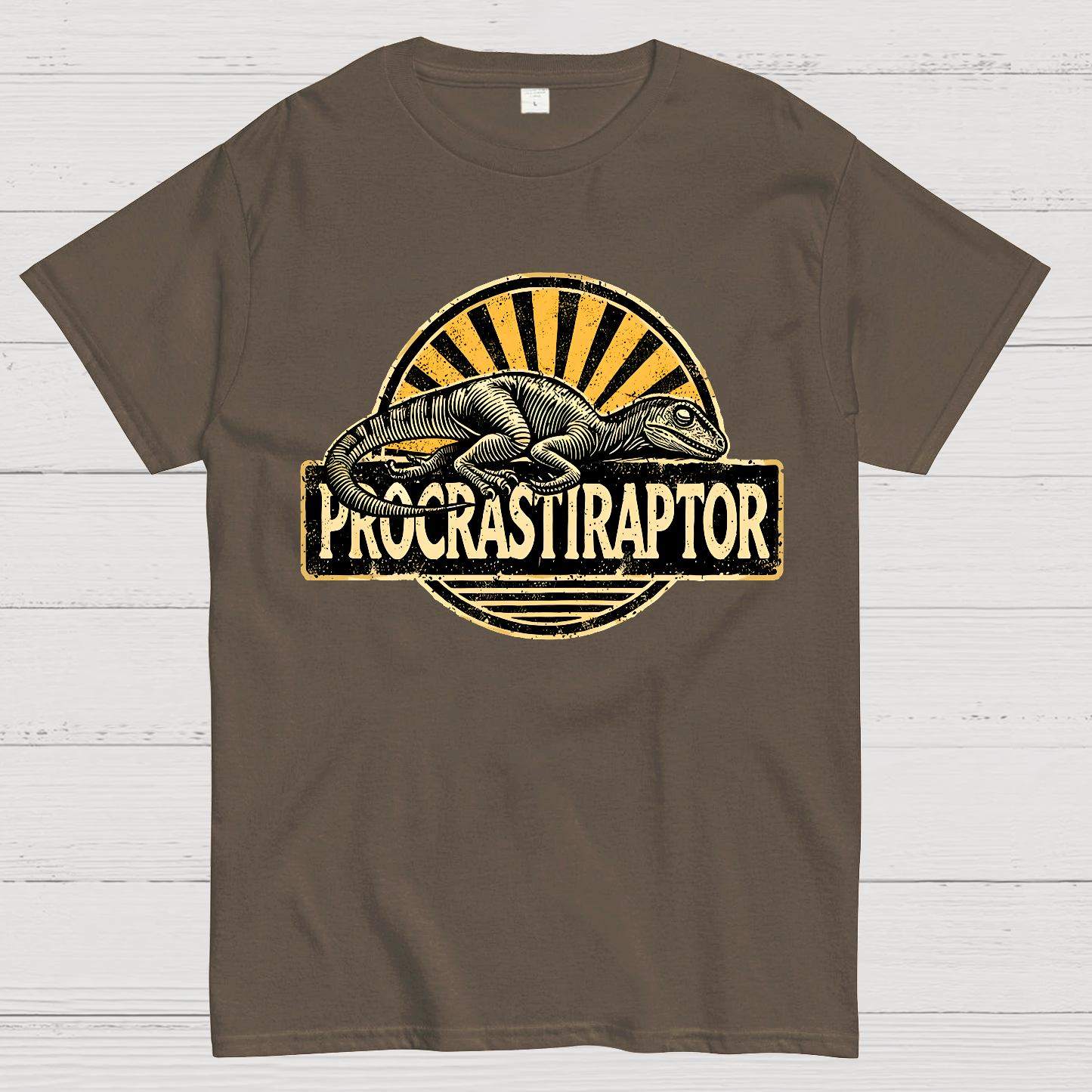 Procrastiraptor  T-Shirt