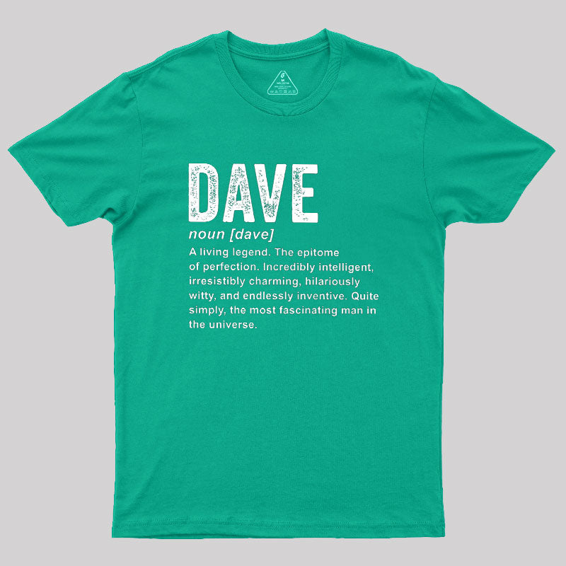 Dave Definition Funny Dave  T-Shirt