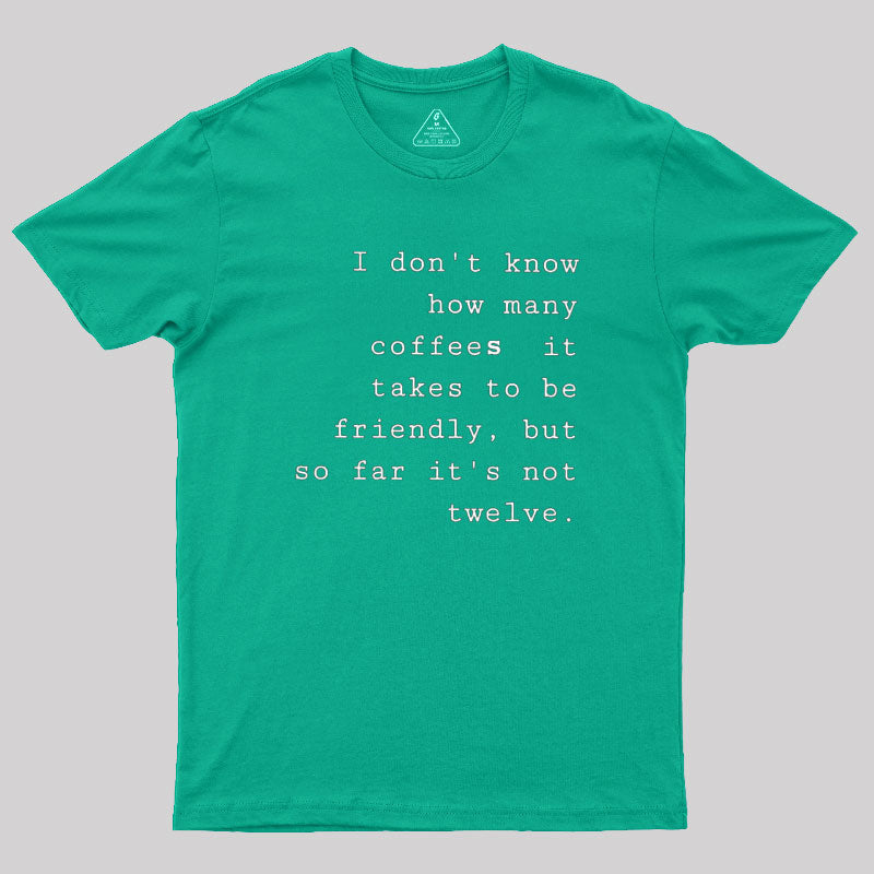 Coffee Demand  T-Shirt