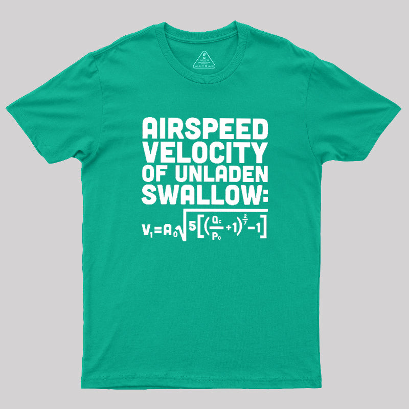 Airspeed Velocity of an Unladen Swallow  T-Shirt