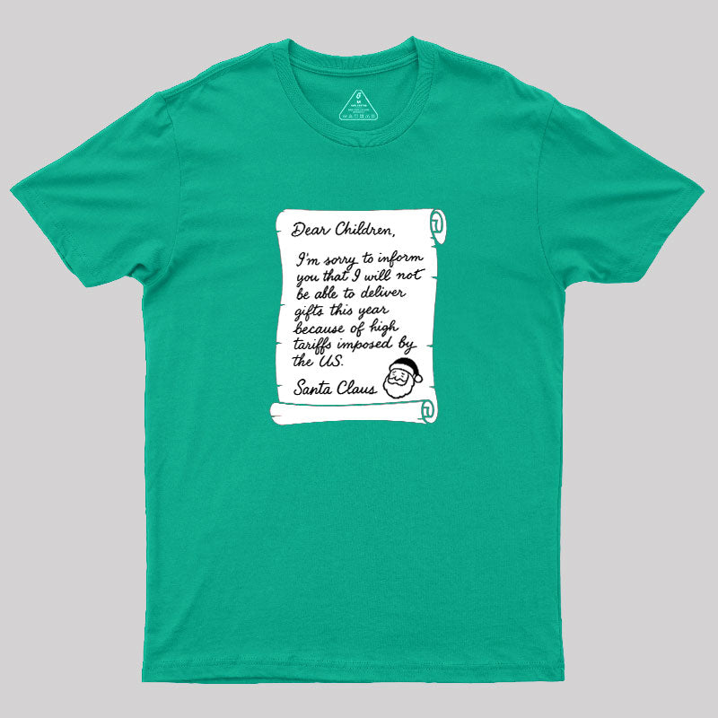 Christmas Letter  T-Shirt