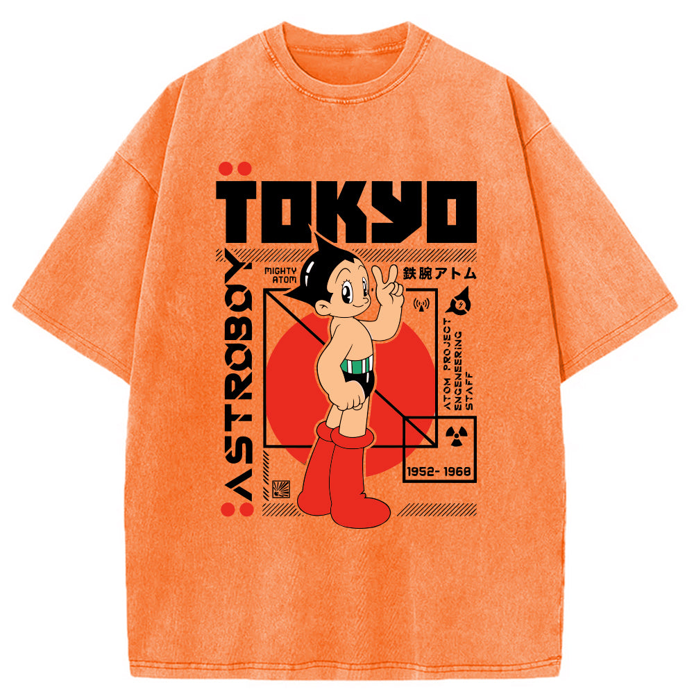 bbb Astro Boy Japanese Washed T-Shirt