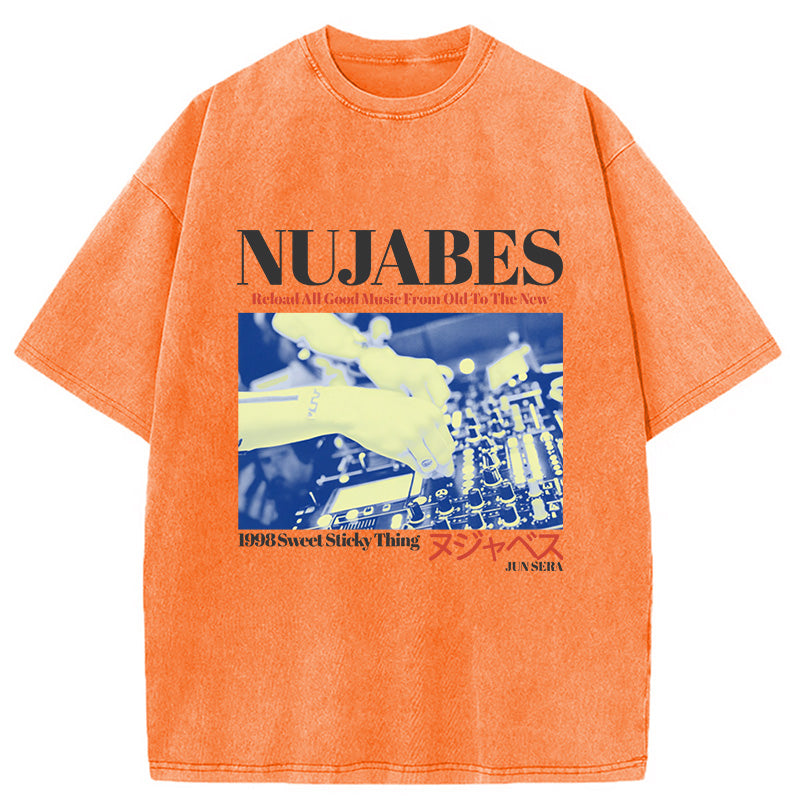 bbb Vintage Nujabes Washed T-Shirt