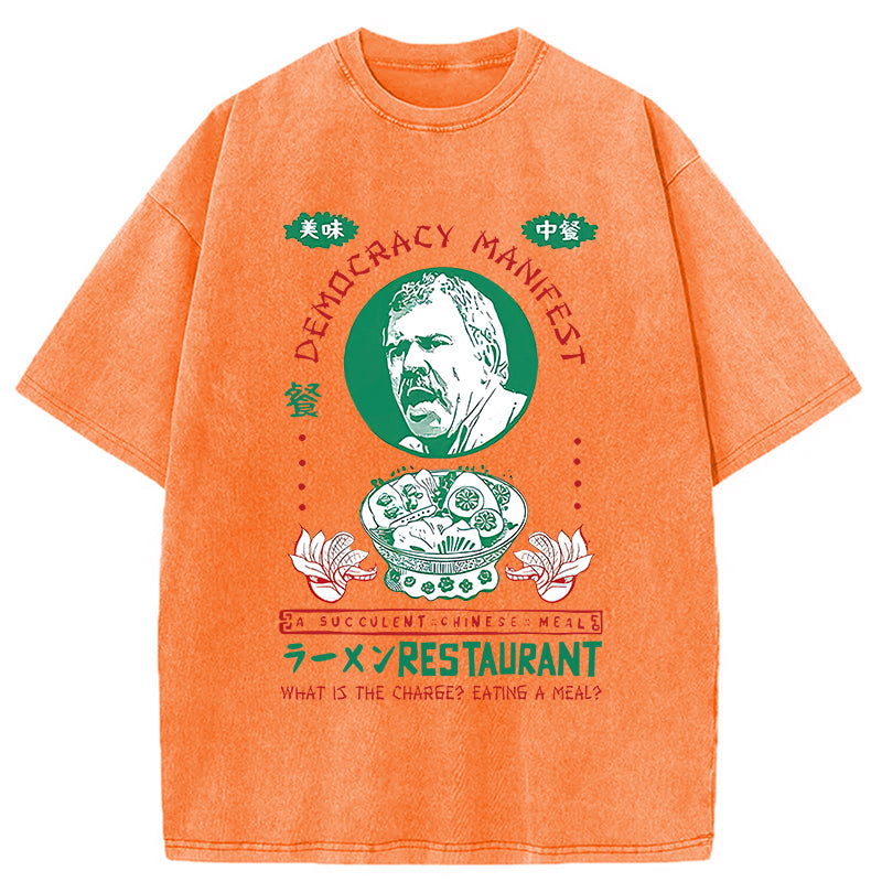 bbb Delicious Chinese Food Washed T-Shirt