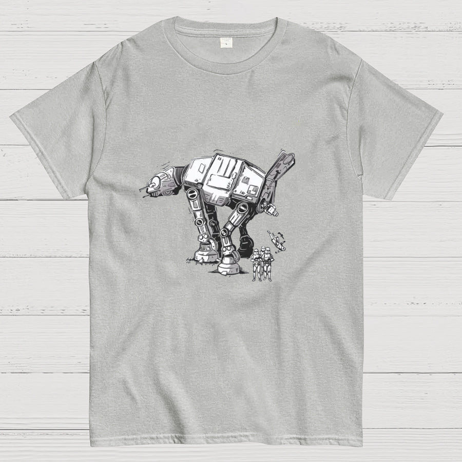 Imperial Walker Planet Battles  T-Shirt