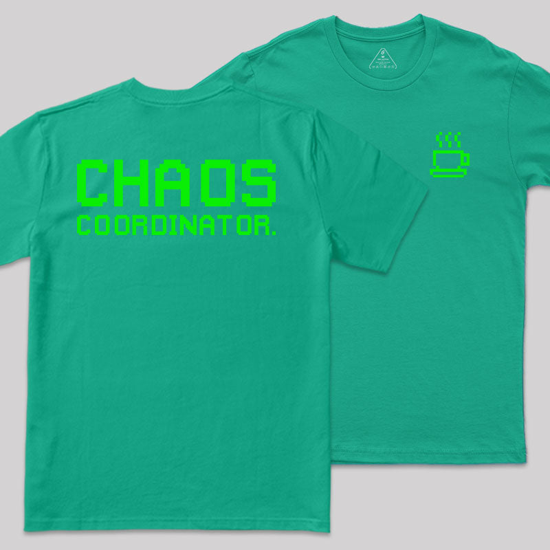 Chaos Front and Back Printed T-Shirt
