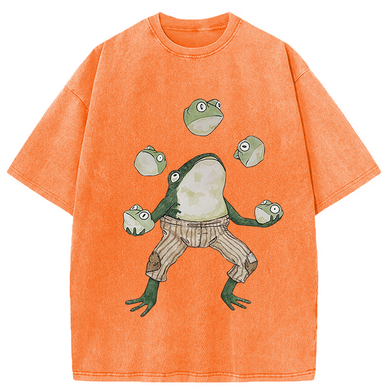 bbb Frog Acrobatic Master Washed T-Shirt