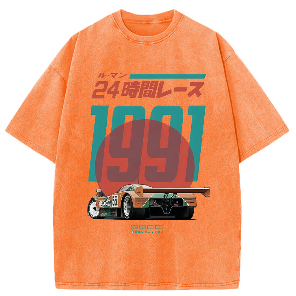 bbb 24-hour Racing Japanese Washed T-Shirt