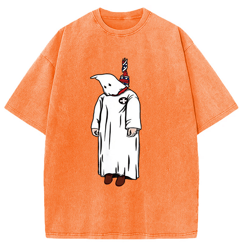 bbb Kill The Klan Funny Washed T-Shirt