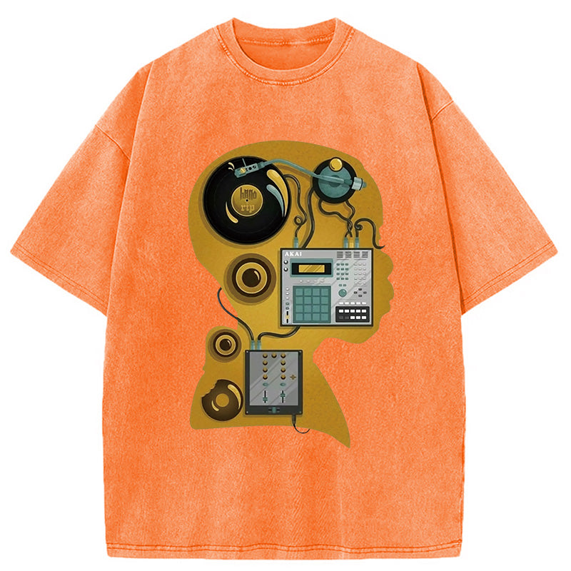 bbb J Dilla DJ Washed T-Shirt
