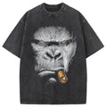 bbb Smoking Gorilla Washed T-Shirt