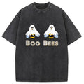 bbb Cute Funny Boobees Halloween Washed T-Shirt