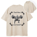bbb Dost Thou Even Hoist Back Washed T-Shirt