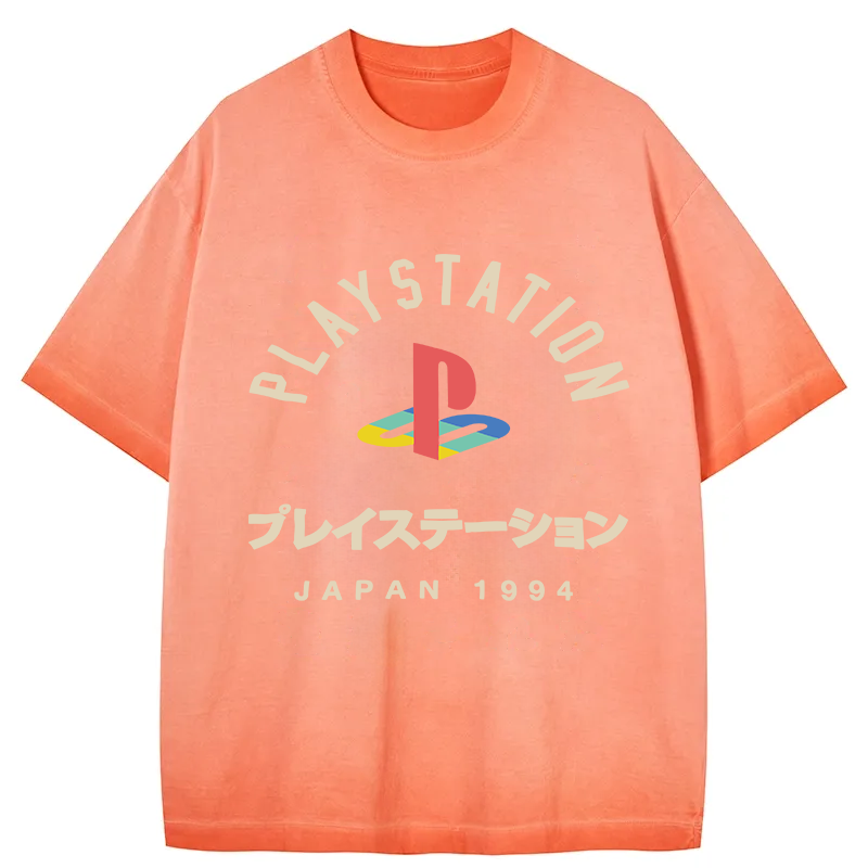 bbb PlayStation Japan Gradient Washed T-Shirt