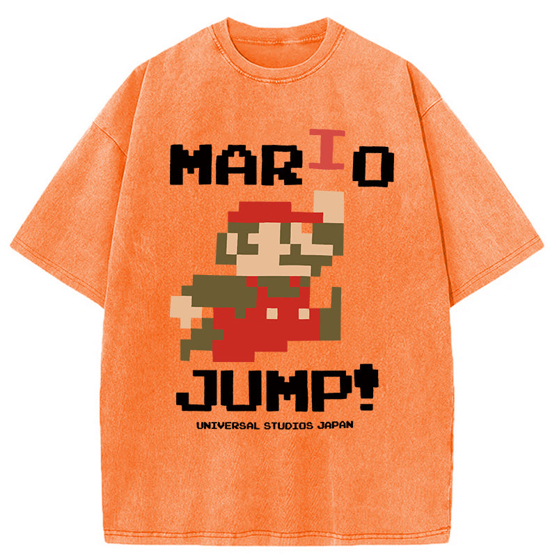 bbb Nintendo Mario Jump Washed T-Shirt
