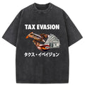 bbb Tux Evasion Funny Washed T-Shirt