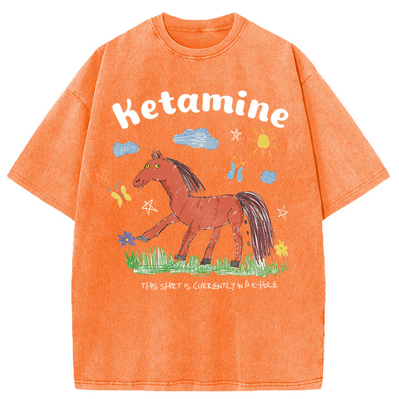 bbb I Do Ketamine Washed T-Shirt