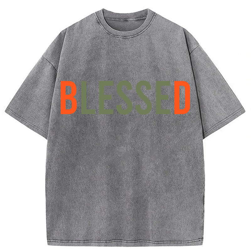 bbb Blessed Washed T-shirt