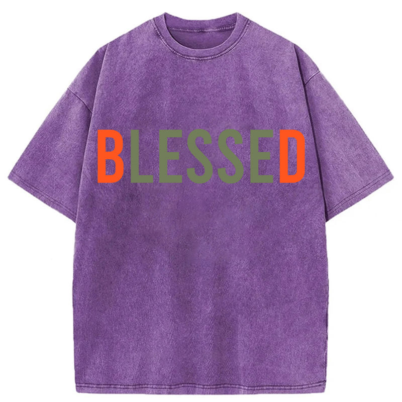 bbb Blessed Washed T-shirt