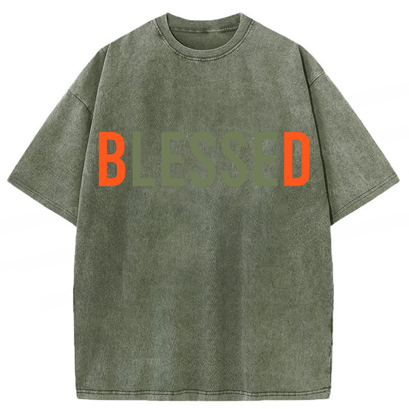 bbb Blessed Washed T-shirt