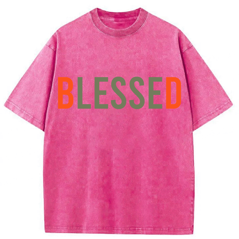 bbb Blessed Washed T-shirt