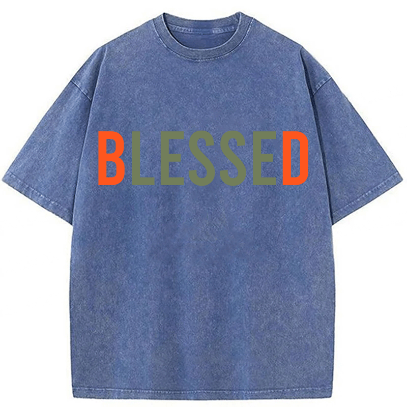 bbb Blessed Washed T-shirt