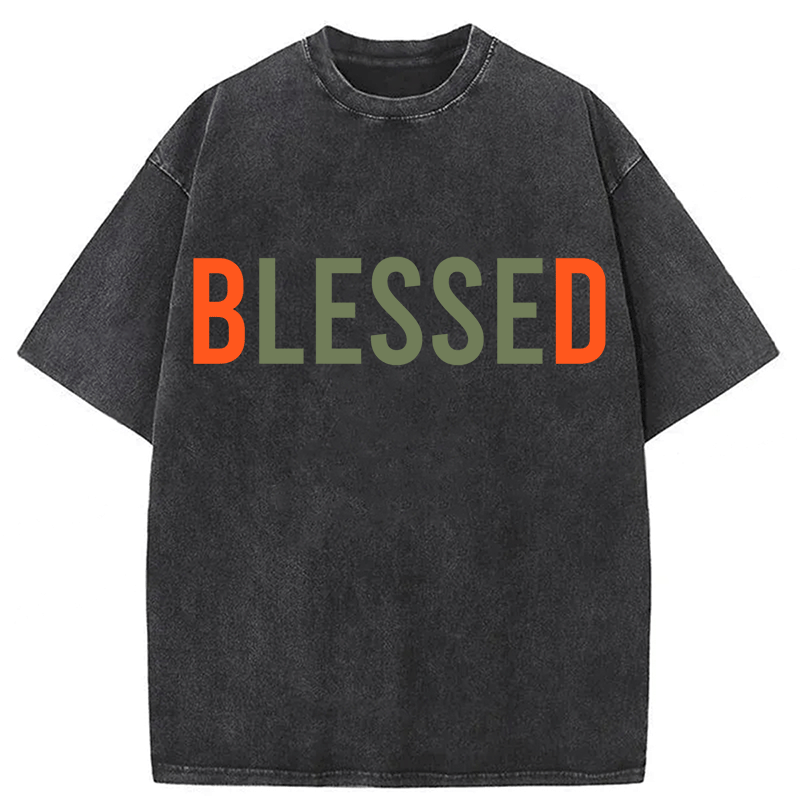 bbb Blessed Washed T-shirt