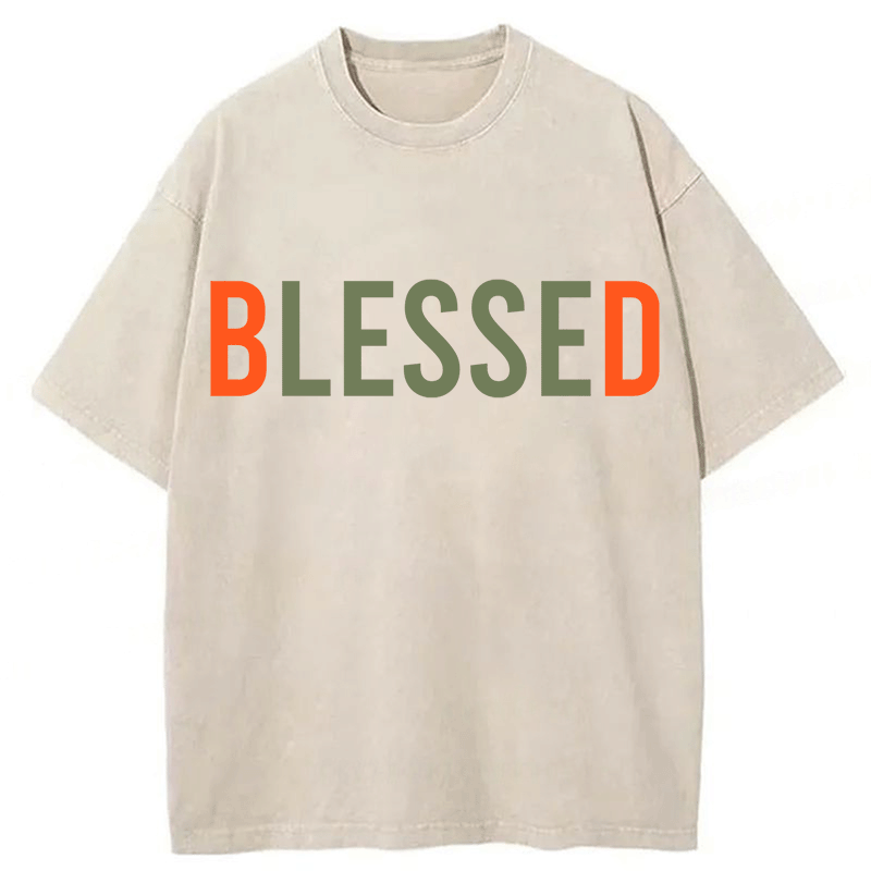bbb Blessed Washed T-shirt