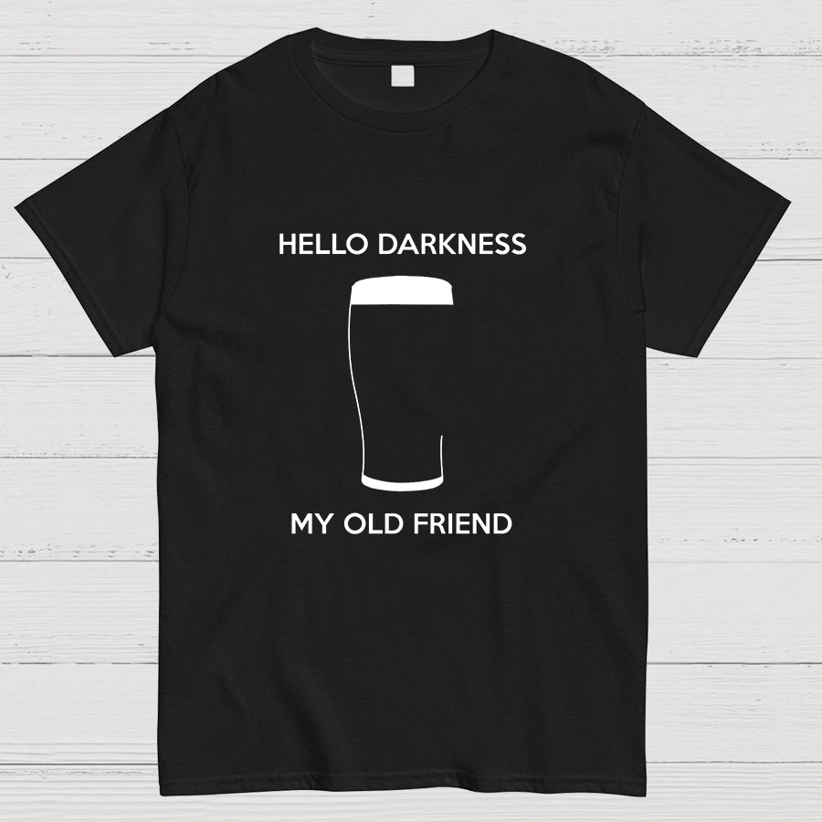 Hello Darkness My Old Friend Nerdy Graphic  T-Shirt