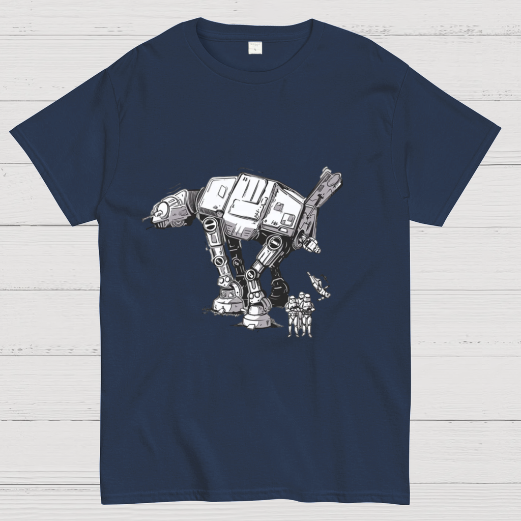 Imperial Walker Planet Battles  T-Shirt