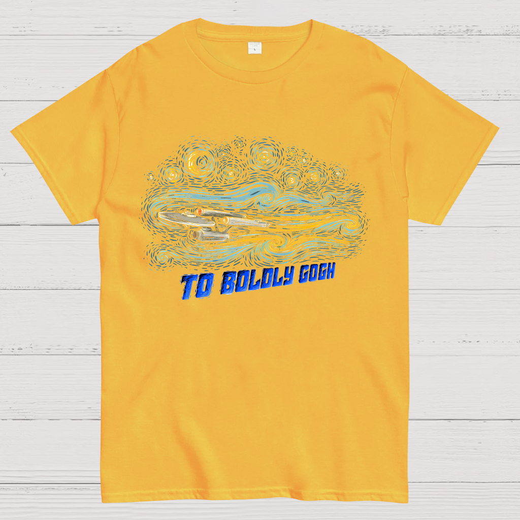 To Boldly Gogh Nerd T-Shirt