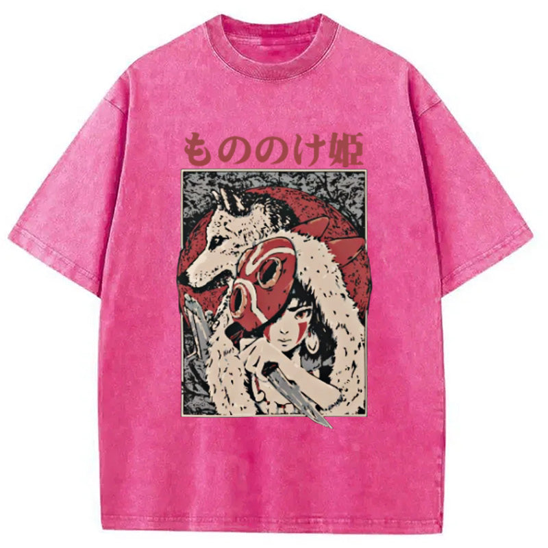 bbb Princess Mononoke Washed T-Shirt
