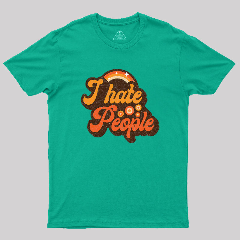 Vintage Hate People  T-Shirt