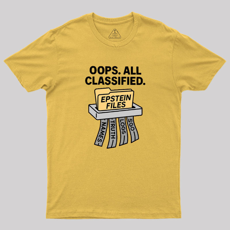 Bold Epstein Files  T-Shirt